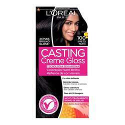 Coloração Casting Creme Gloss 100 Preto Noite - L'Oréal