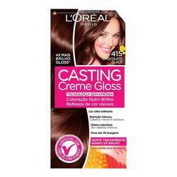 Coloração Casting Creme Gloss 415 Chocolate Glacê - L'Oréal