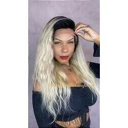 Lace front cabelo humano ombre Naty