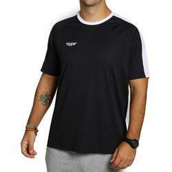 Camisa Topper Futebol Classic Color II Preta Masculina Preto e Branco - Gaston