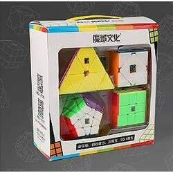 Box Cubo Mágico Moyu Megaminx Pyraminx Square-1 Skewb Stickerless