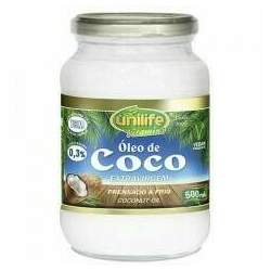 Óleo de Coco Extra Virgem Unilife 500ml