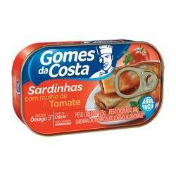 Sardinha Gomes Da Costa 250Gr Molho Tomate