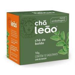 Chá de boldo - com 10 unidades - Leão FuzeCódigo: 04949