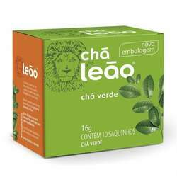 Chá verde - com 10 unidades - Leão FuzeCódigo: 13021