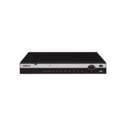 NVD Gravador de vídeo IP Intelbras 3316 P 4K 16 Canais com 16 portas PoE Ultra HD 4K
