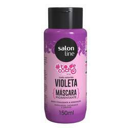 Máscara Pigmentante Violeta to de cacho 150ml - Salon Line