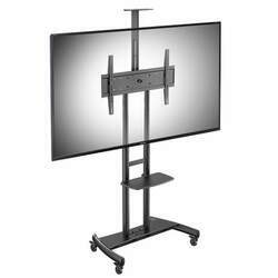 Pedestal para TV de 55 a 85 Videoconferência com rodízios AVA1800-70-1P