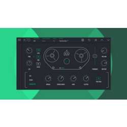K7D Tape Delay - Efeito de Delay para voz, instrumentos ou até uma música inteira - compatível com FL Studio, Reaper, Cubase etc