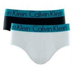 Kit c/2 Cuecas Slip Calvin Klein Brief Cotton Stretch - C11 03