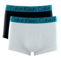 Kit c/2 Cuecas Boxer de Cotton Calvin Klein - C11 04B