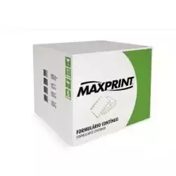 Formulário Contínuo Maxprint 3 Vias 80 Colunas
