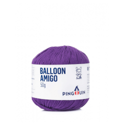 Linha Balloon Amigo 411 Violeta 50 Gramas