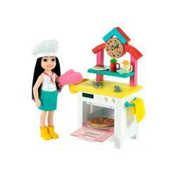 Boneca Barbie Chelsea Can Be Profissões Pizzaiola Mattel GTN63