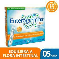 Probiótico Enterogermina Plus 5 Frascos De 5ml