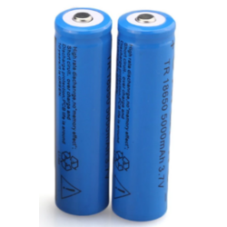 Baterias 18650, 26800mah 4,2 Volts de Lion Recarregável ( restrições para envio)