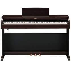 Piano Digital Yamaha Arius YDP-165 Rosewood com Estante e Banco