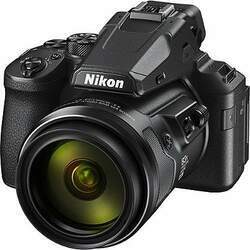 Câmera Nikon COOLPIX P950 zoom óptico de 83x NIKKOR com Wi-Fi, RAW 4K Ultra HD video