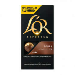 Cápsulas de Café L'or Forza - Compatíveis com Nespresso - 10 un