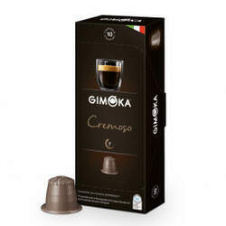 Cápsulas de Café Espresso Gimoka Cremoso - Compatíveis com Nespresso - 10 un
