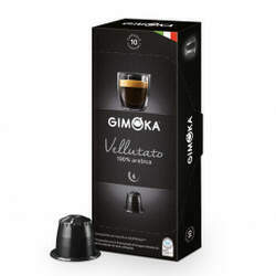 Cápsulas de Café Espresso Gimoka Vellutato - Compatíveis com Nespresso - 10 un