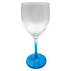 Taça imperatriz azul cristal de vidro 425ml (p/ sublimação)