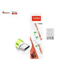 Cabo USB V8 Para Android 2 1A Max Quick Turbo 2m - T707A
