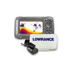 Sonar c/ GPS Lowrance Hook2-4x Transdutor e Capa Protetora