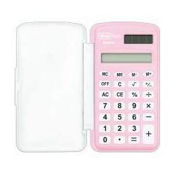 Calculadora de Bolso 8 Dígitos Pequena TC21 Rosa