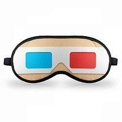 Máscara de Dormir - Óculos 3D