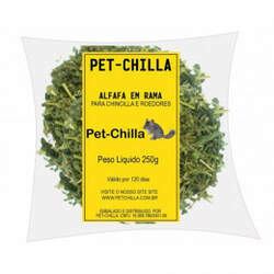 Alfafa em Rama Pet-Chilla para Chinchila e Roedores - 250g