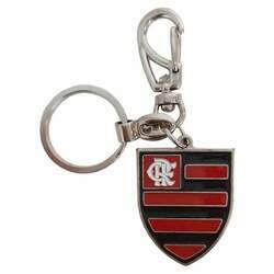 Chaveiro Flamengo Escudo de Prata