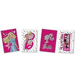 Quadro Decorativos Festa Barbie - 4 Unidades - Festcolor - Rizzo Embalagens