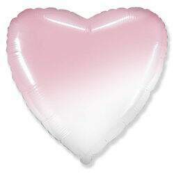 Balão Metalizado Coração Baby Gradient Pink - Flexmetal