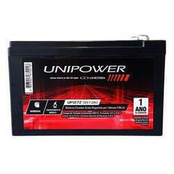 Bateria Selada 12 volts 7 2 Amperes Unipower UP1272