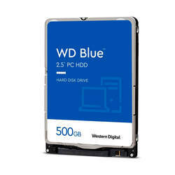 HD Notebook 500GB SATA3 Western Digital Scorpio Blue - WD5000LPZX - OUTLET