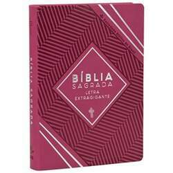 Bíblia Sagrada Letra Extragigante NTLH Capa Luxo Pink