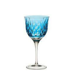 Taça de Cristal Strauss Vinho Tinto 370ml - Azul Claro - 225 102 152 016