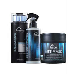 Truss Kit Ultra Hydration Shampoo 300ml Uso Reconstrutor 260ml Net Mask 550g