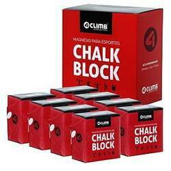Gym Chalk (Magnésio) - Caixa com 8 Pacotes de 56 gramas