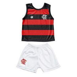 Conjunto Flamengo Infantil Regata / Short Torcida Baby