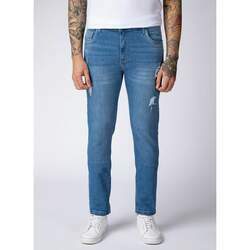 Calça Skinny Jeans Com Puídos