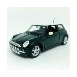 Miniatura Carro Mini Cooper Verde Escuro - 1:24 - Ma