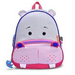Mochila Infantil Let's GO! - Hipopótamo - Comtac Kids