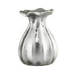 Vaso de cerâmica baulado
