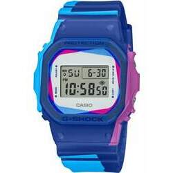 Relógio Casio G-SHOCK Digital Series DWE-5600PR-2DR Kit de Caixa e Pulseira