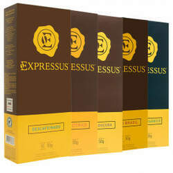 Cápsulas de Café Compatíveis com Nespresso Expressus Variados - 50 Cápsulas