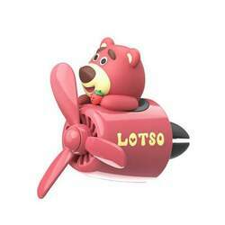 Mini Ventilador Refrescante Aromaterapia Saída De Ar Personagem Urso Lotso: Toy Story 3