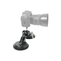 Suporte Ventosa Dupla Alicate Crab Clamp Z7 para Câmeras e Filmadoras