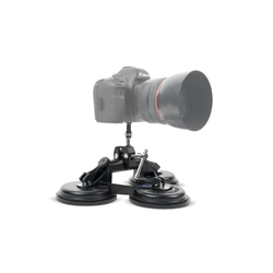 Suporte Ventosa Tripla Alicate Crab Clamp Z7 para Câmeras e Filmadoras
